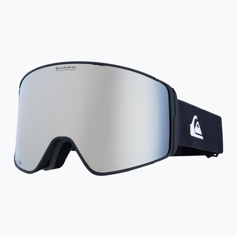 Pánske snowboardové okuliare Quiksilver Storm MG black/ black clux ml silver