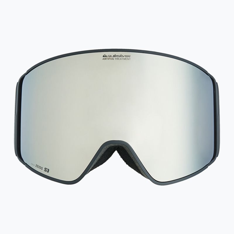 Pánske snowboardové okuliare Quiksilver Storm MG black/ black clux ml silver 2