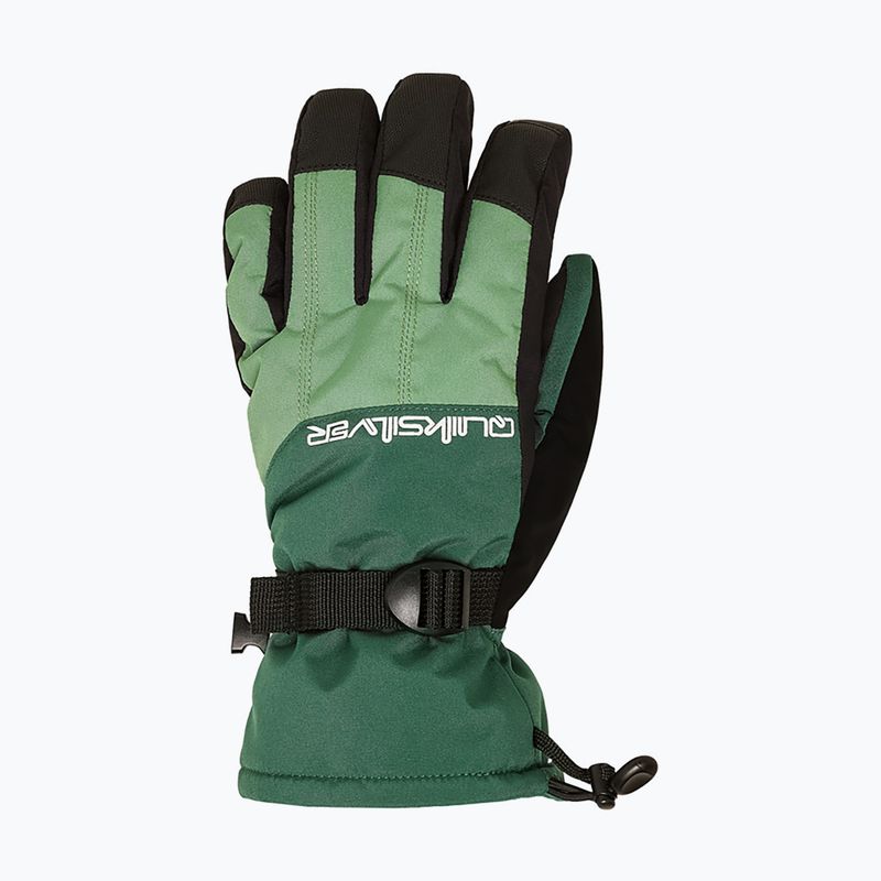 Detské snowboardové rukavice Quiksilver Mission trekking green 2