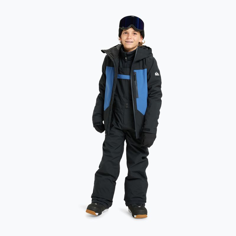 Detské snowboardové nohavice Quiksilver Mash Up Bib true black 4