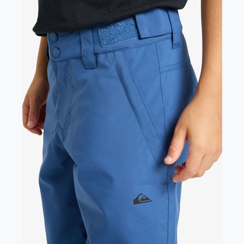 Detské snowboardové nohavice Quiksilver Estate true navy 6