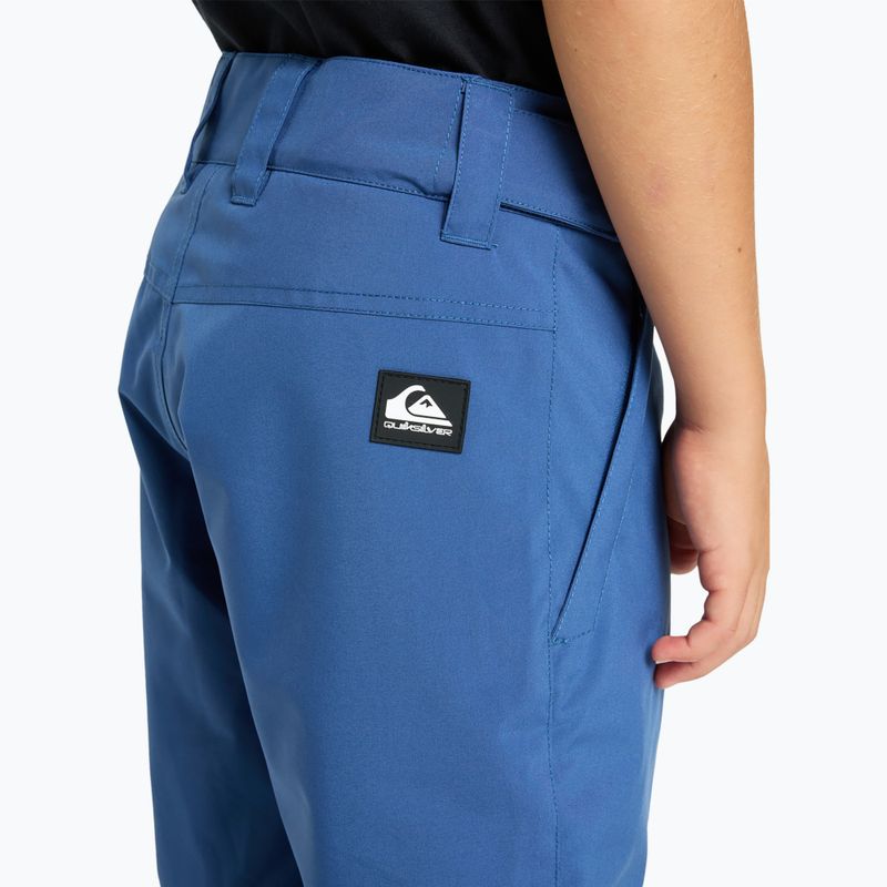 Detské snowboardové nohavice Quiksilver Estate true navy 7