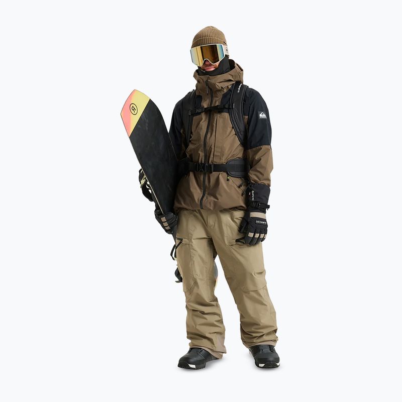 Detská snowboardová bunda Quiksilver Forever Stretch GTX canteen 2