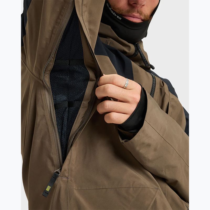 Detská snowboardová bunda Quiksilver Forever Stretch GTX canteen 6