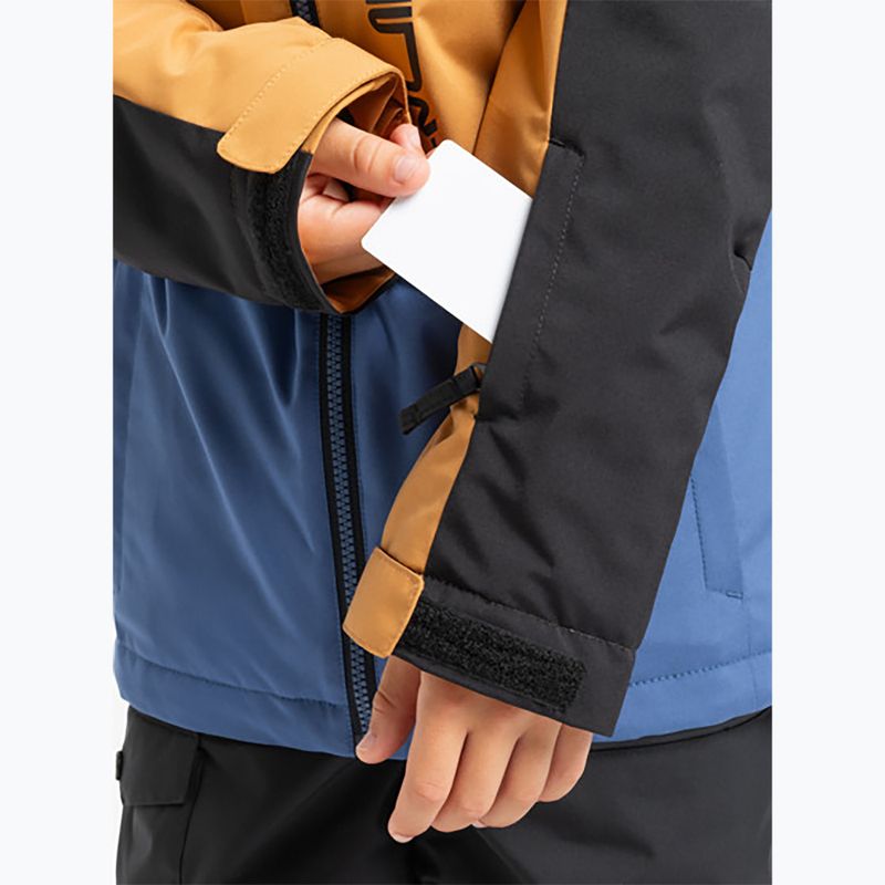 Detská snowboardová bunda Quiksilver Side Hit Block true navy 4
