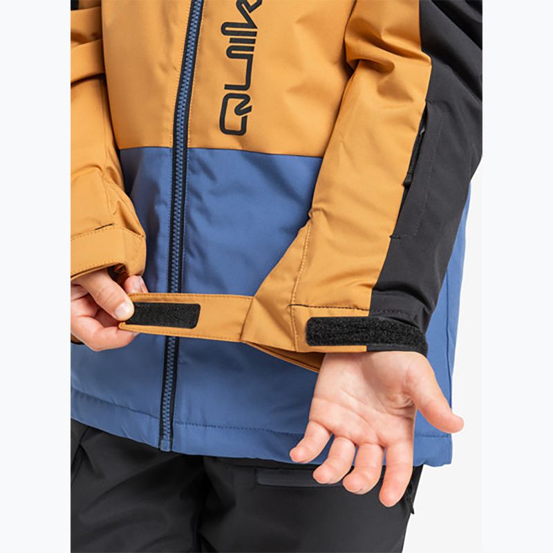 Detská snowboardová bunda Quiksilver Side Hit Block true navy 5