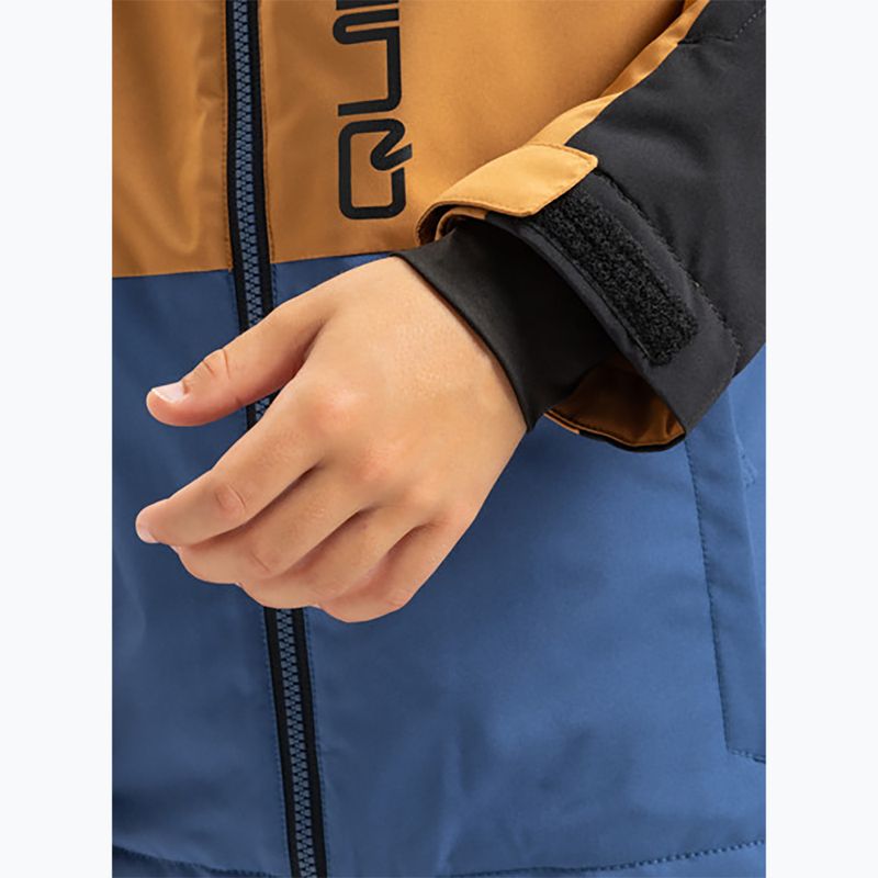 Detská snowboardová bunda Quiksilver Side Hit Block true navy 6