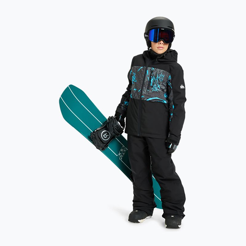 Detské snowboardové nohavice Quiksilver Estate true black 2