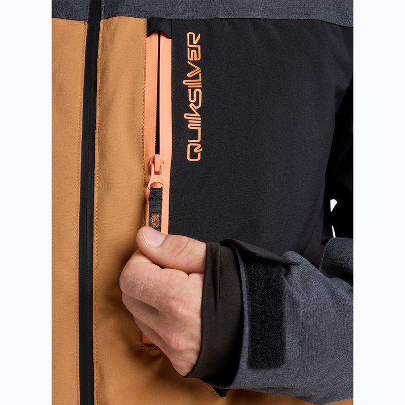 Detská snowboardová bunda Quiksilver Dawson true black 7