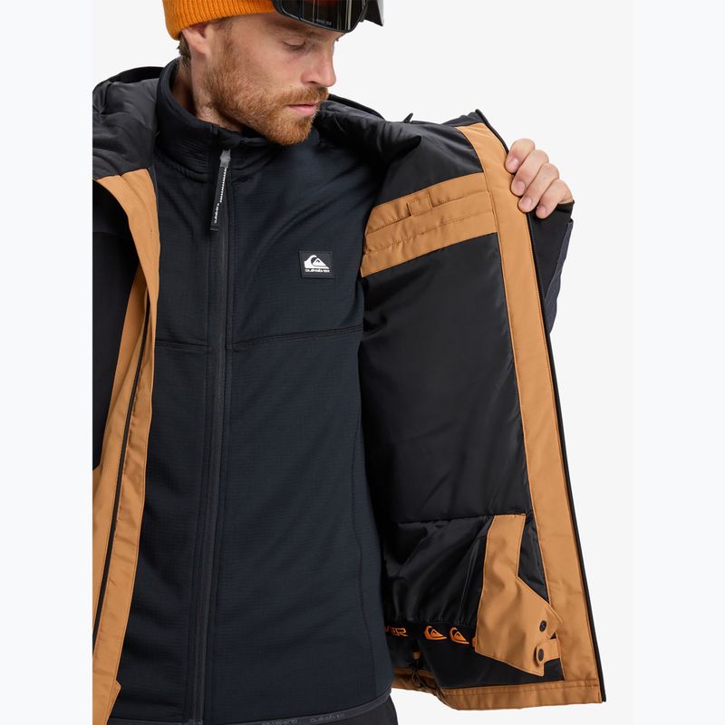 Detská snowboardová bunda Quiksilver Dawson true black 12