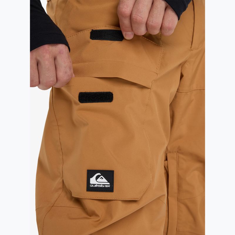 Pánske snowboardové nohavice Quiksilver Utility almond 8