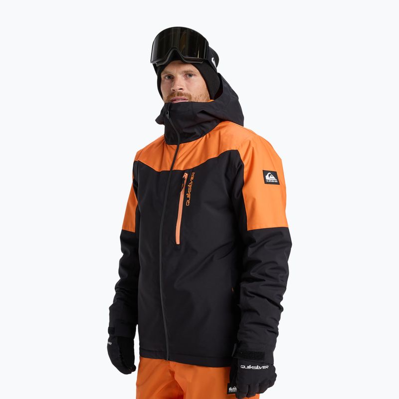 Pánska snowboardová bunda Quiksilver Titano almond 4