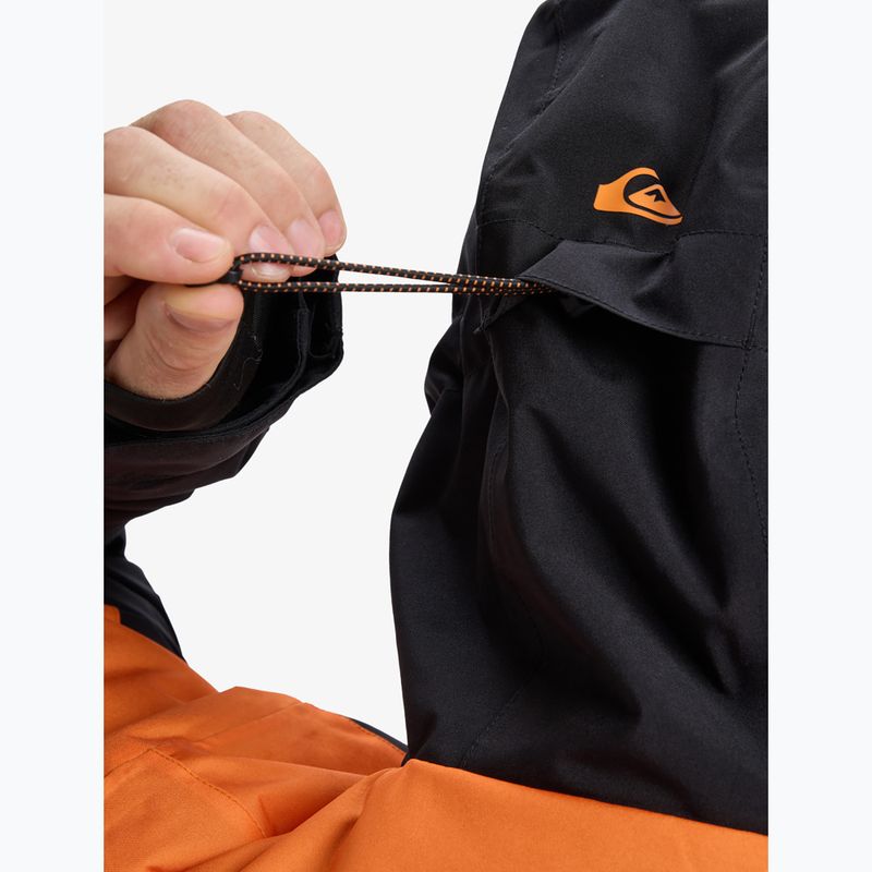 Pánska snowboardová bunda Quiksilver Titano almond 6