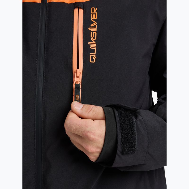 Pánska snowboardová bunda Quiksilver Titano almond 8