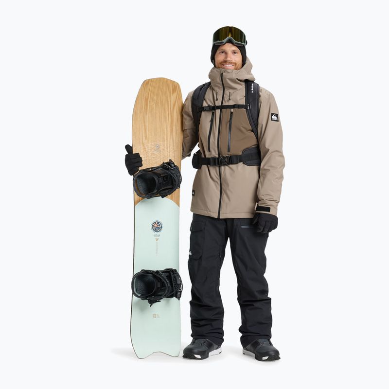 Detská snowboardová bunda Quiksilver Sycamore Solid 20K fallen rock 2