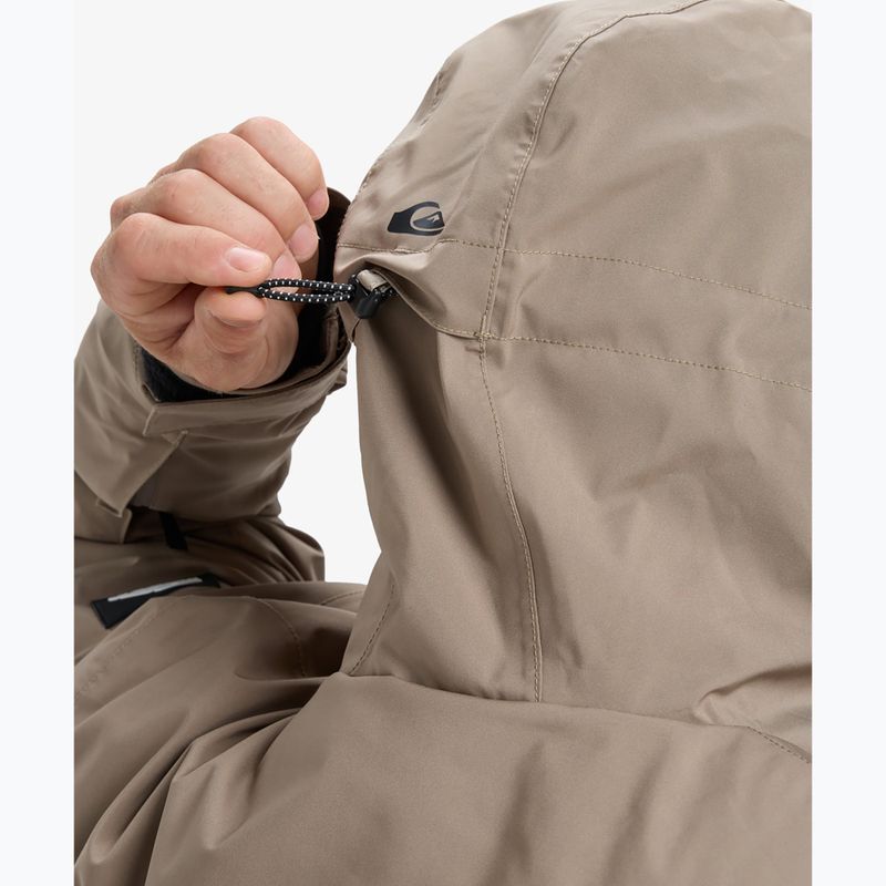 Detská snowboardová bunda Quiksilver Sycamore Solid 20K fallen rock 10