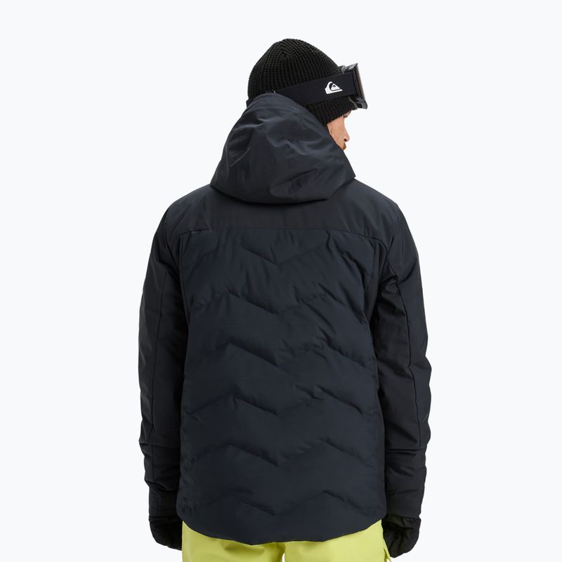 Pánska snowboardová bunda Quiksilver The Edge true black 3