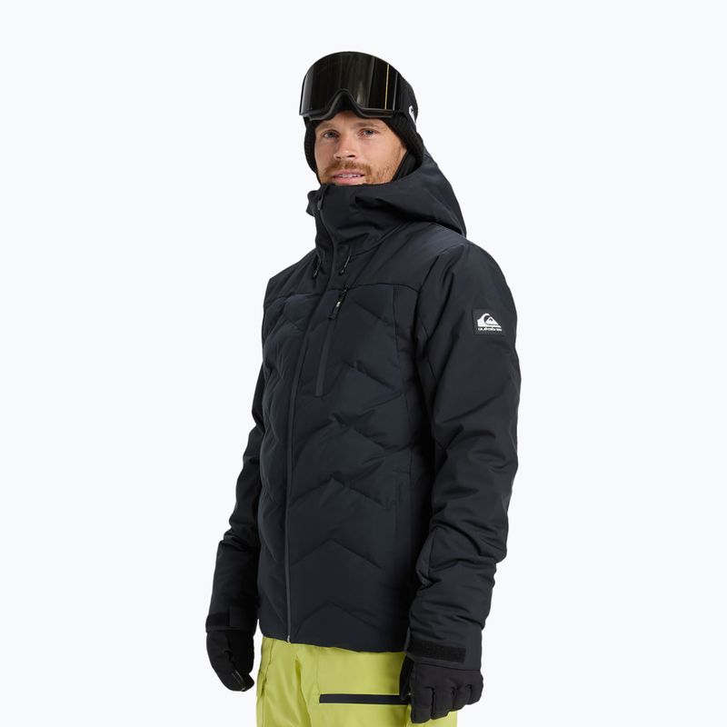Pánska snowboardová bunda Quiksilver The Edge true black 4