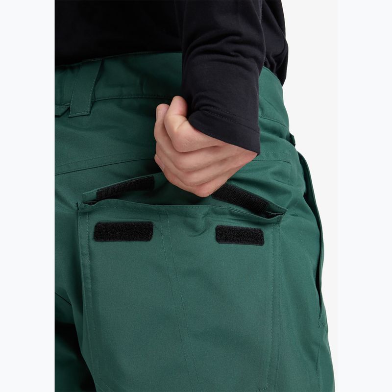 Detské snowboardové nohavice Quiksilver Estate trekking green 8