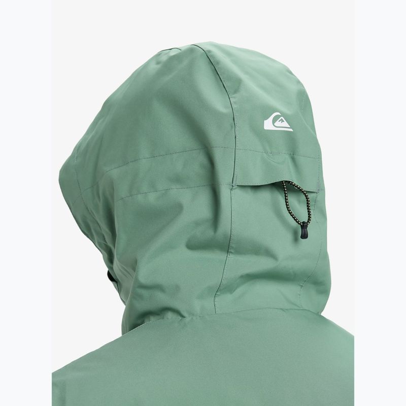 Pánska snowboardová bunda Quiksilver Sycamore Block 20K dark ivy 8