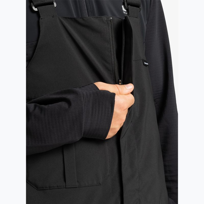 Pánske snowboardové nohavice Quiksilver Paramo Stretch 20K Bib true black 5
