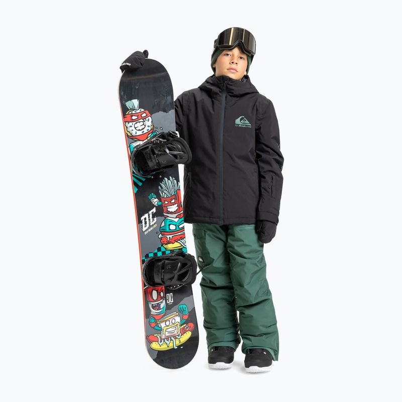 Detská snowboardová bunda Quiksilver Mission true black 2