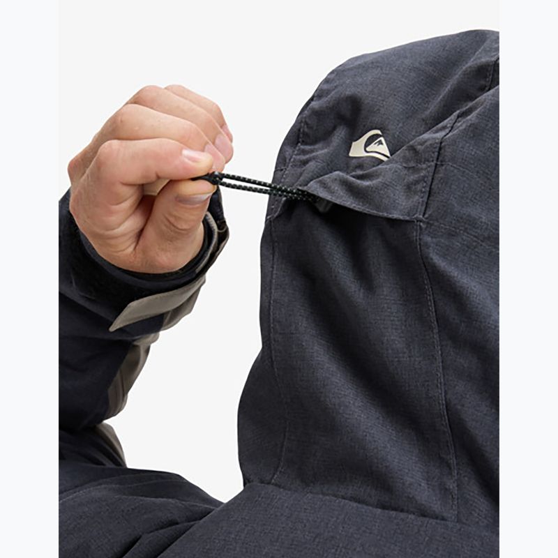 Pánska snowboardová bunda Quiksilver Dawson trekking green 6