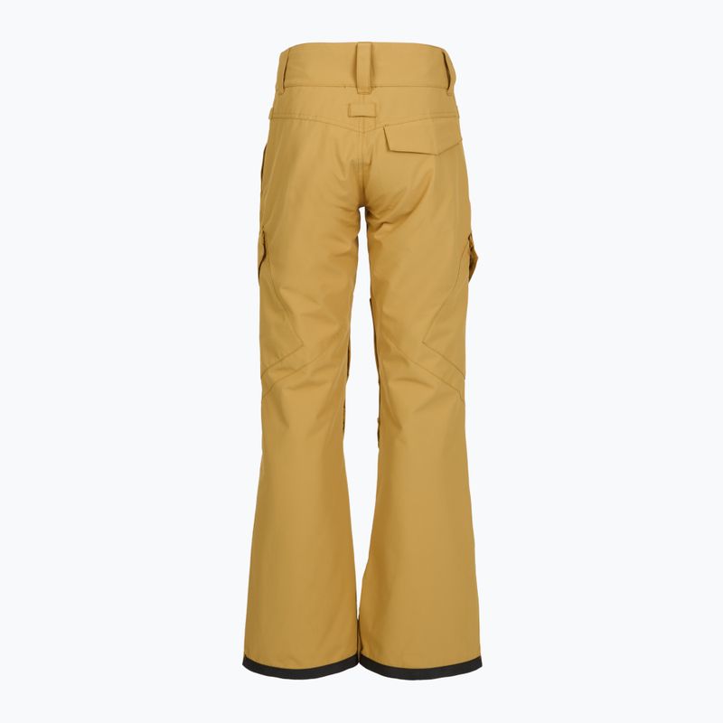 Detské snowboardové nohavice DC Nonchalant mustard gold 7