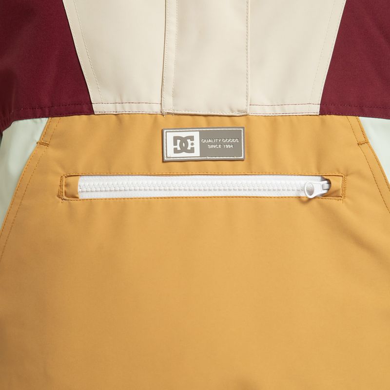 Dámska snowboardová bunda DC Chalet Anorak oatmeal 5