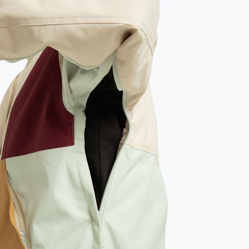 Dámska snowboardová bunda DC Chalet Anorak oatmeal 6