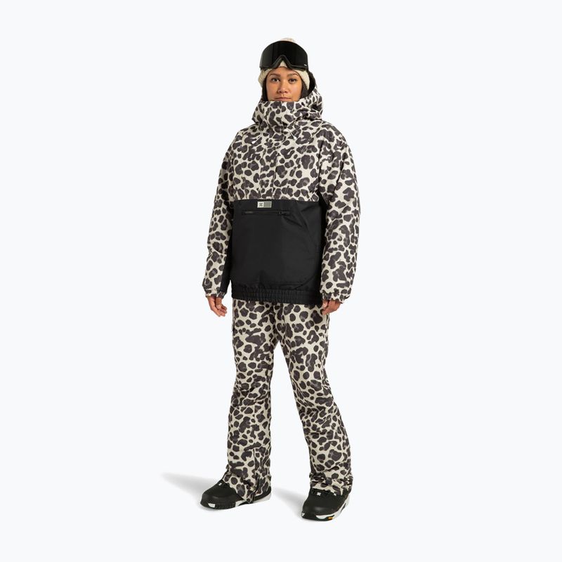 Dámske snowboardové nohavice DC Valiant Bib snow cat 2