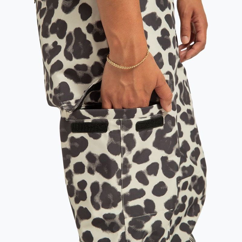 Dámske snowboardové nohavice DC Valiant Bib snow cat 5