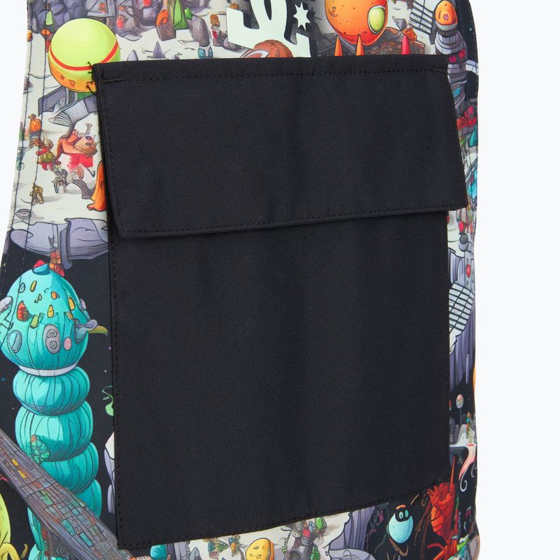 Detské snowboardové nohavice DC Roadblock Youth Bib outer world black 5