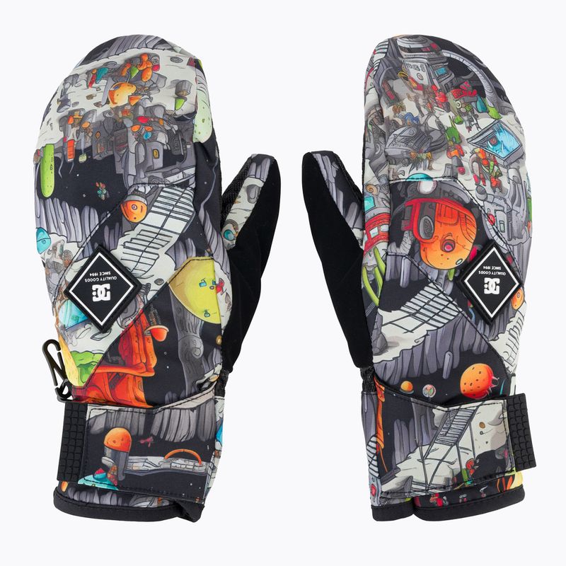 Pánske snowboardové rukavice DC Franchise outer world black 2