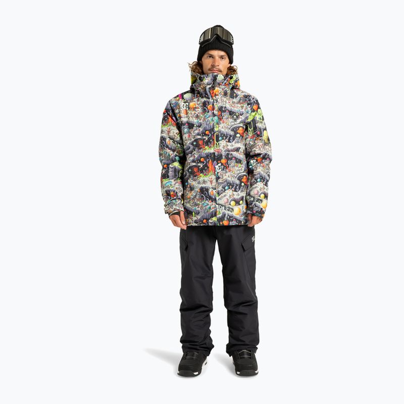 Pánska snowboardová bunda DC 43 Anorak splat camo 2