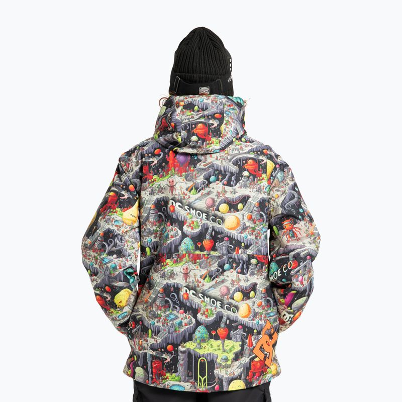 Pánska snowboardová bunda DC 43 Anorak splat camo 3