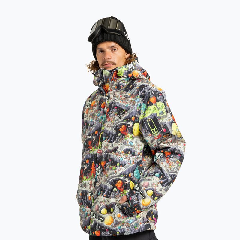 Pánska snowboardová bunda DC 43 Anorak splat camo 4