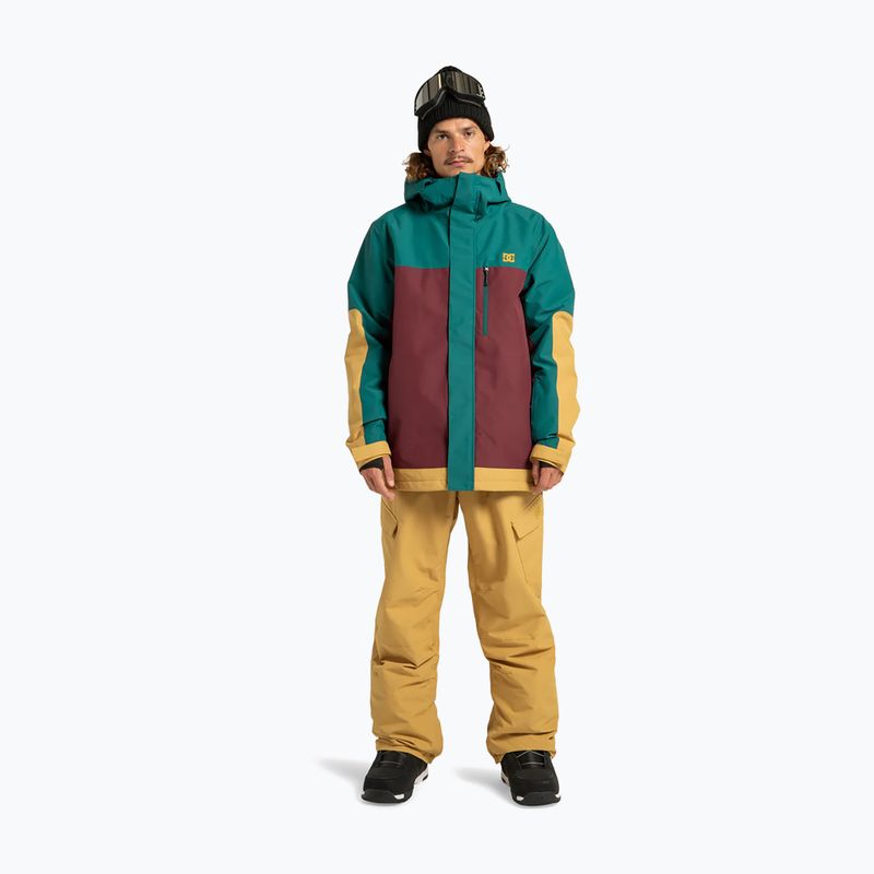Pánska snowboardová bunda DC Defiant wine 2