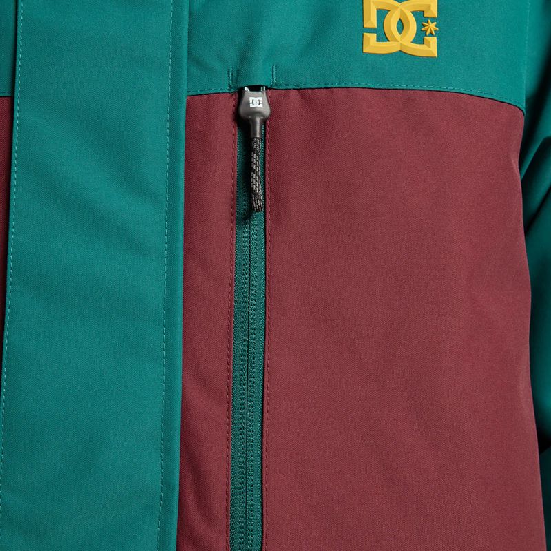 Pánska snowboardová bunda DC Defiant wine 6