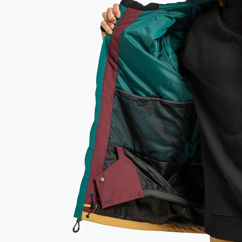 Pánska snowboardová bunda DC Defiant wine 8