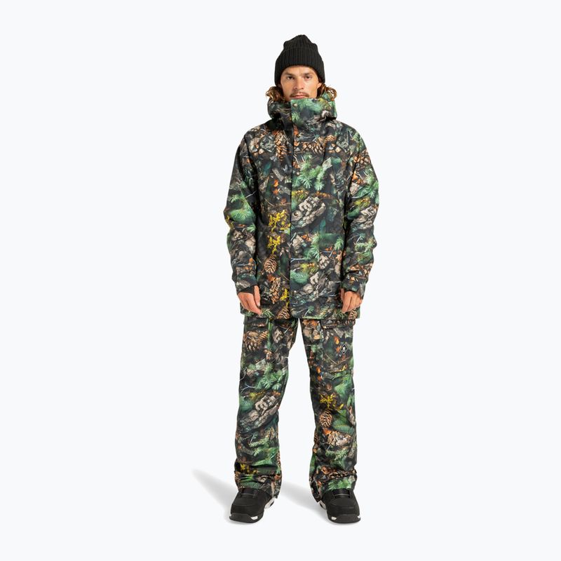 Pánska snowboardová bunda DC Tundra pine photo camo 2