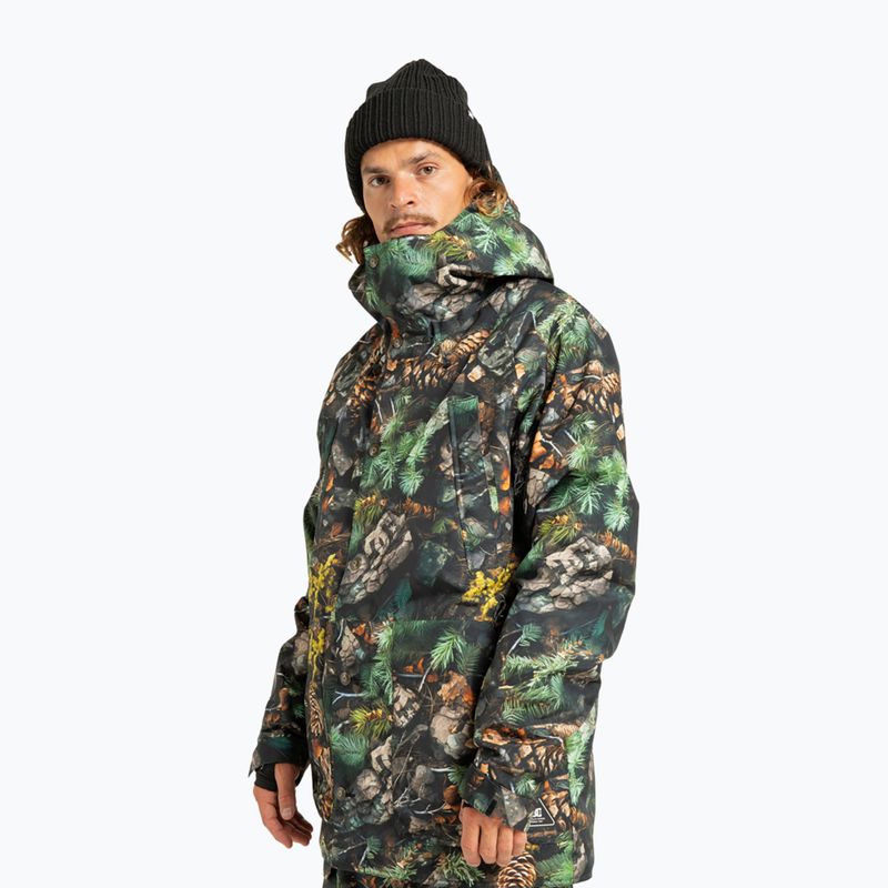 Pánska snowboardová bunda DC Tundra pine photo camo 4