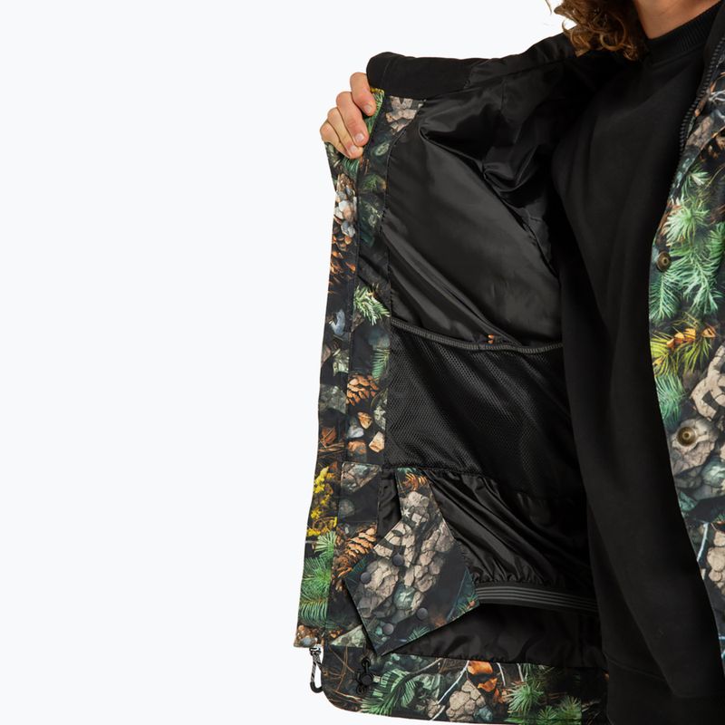 Pánska snowboardová bunda DC Tundra pine photo camo 7