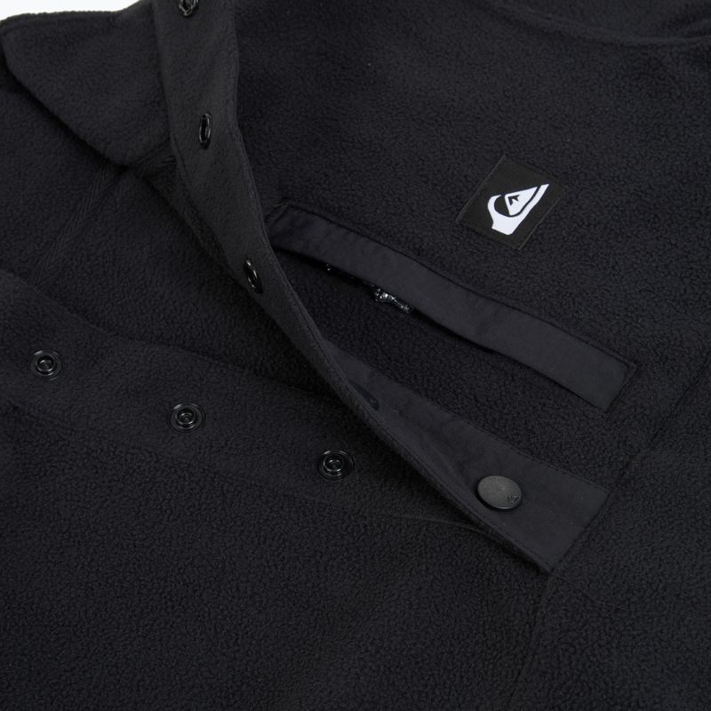 Detská fleecová mikina Quiksilver No Destination Half Zip black 3