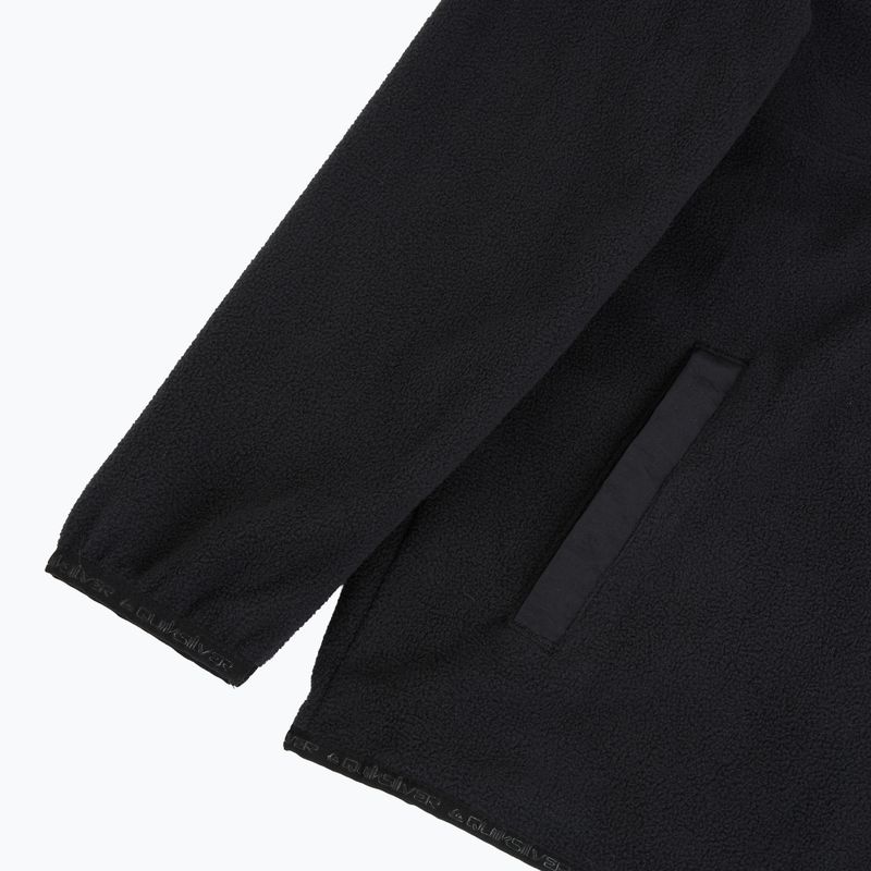 Detská fleecová mikina Quiksilver No Destination Half Zip black 4