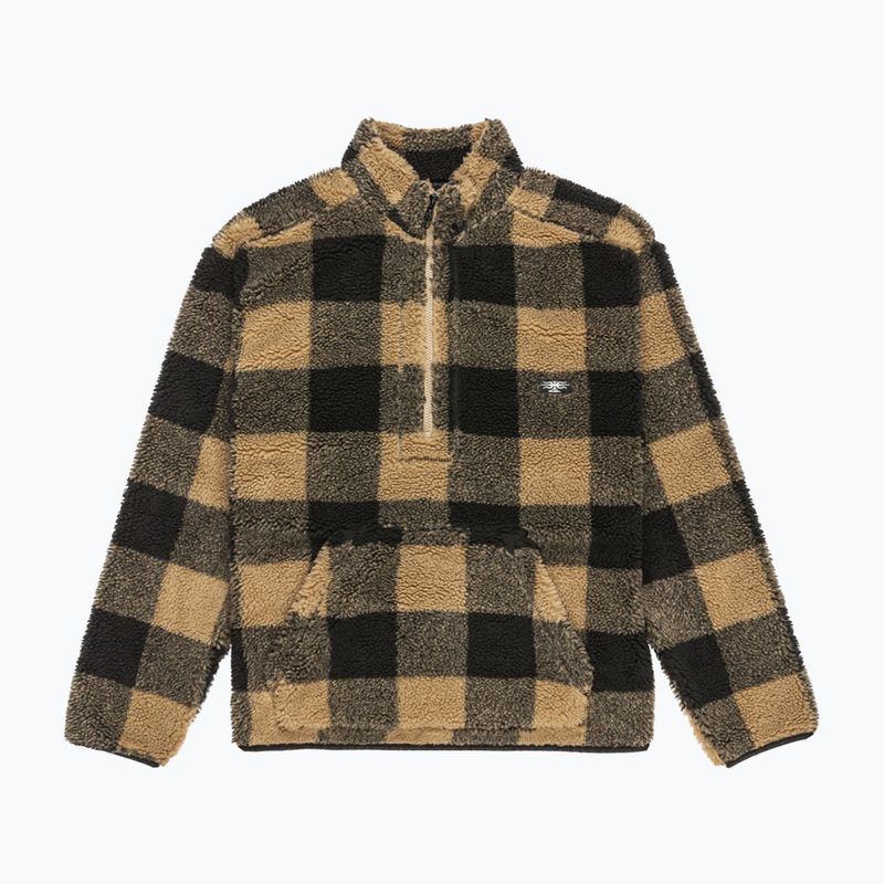 Pánska snowboardová mikina Quiksilver Mercury Woodlands Sherpa woodlands elmwood 7