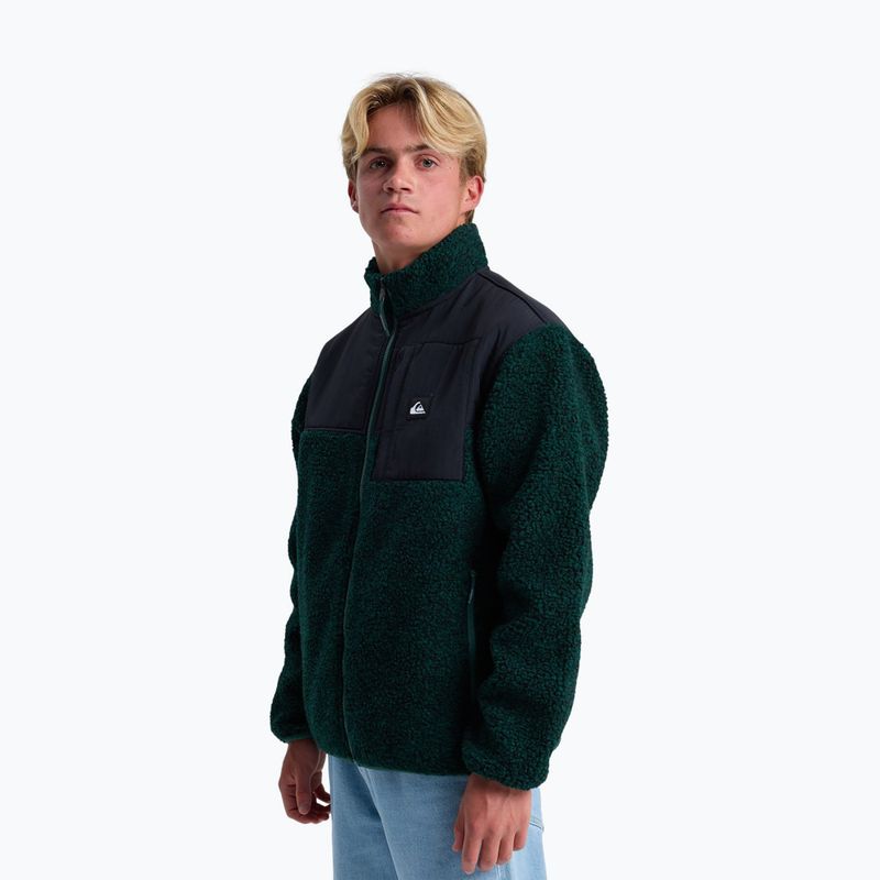 Pánska fleecová mikina Quiksilver Sallow Water Full Zip indian ink heather 4