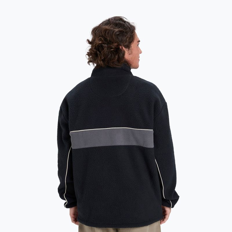 Pánska snowboardová mikina Quiksilver Omni Sherpa Half Zip black 3