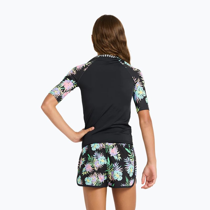 Detské plavecké tričko ROXY Active RG Lycra XMGB anthracite aquarella active rg 3