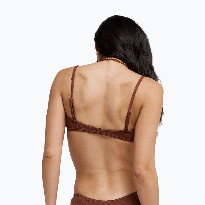 Horný diel plaviek ROXY Sunshine Bandeau cappuccino 4